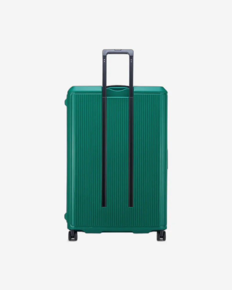 DELSEY Paris  securitech stone by delsey paris 82 cm 4 double spinner wheels hardside check-in luggage trolley case - green  | Best Price UAE